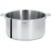 Couleurs variées Faitout Casteline Ø 24 cm Manche Amovible Inox Cristel 17