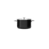 achat pas cher Faitout Émaillé 20cm Noir Onyx KitchenAid 8