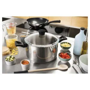 Faitout en Inox avec Couvercle 24 cm 5,7 L Expert Touch Pyrex Authenticité garantie 6
