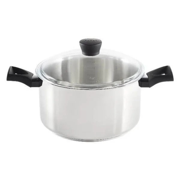 Faitout en Inox avec Couvercle 24 cm 5,7 L Expert Touch Pyrex Authenticité garantie 1