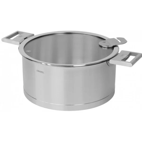 pas cher Faitout Ø 24 cm Strate Amovible Inox Cristel 3