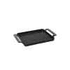 Gril En Fonte Rectangulaire 35 X 22 Cm Noir Mat Chasseur Achat 5
