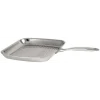 Réductions Grill Carré Castel’Pro 30 Cm Poignée Fixe Inox Cristel 5