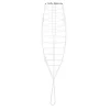 garantis authentique Grille Poisson Nickel 45 X 14 Cm Ibili 8