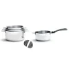 en vente De Buyer Lot De 4 Casseroles Twisty + 1 Queue + 2 Anses Noires 16