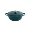 Vente Marmite en fonte 26 cm Deep Teal Le Creuset Signature 7