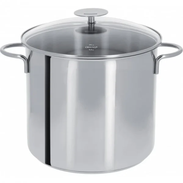 achetez pas cher Marmite Mutine Ø 22 cm Manche Fixe Inox Cristel 1
