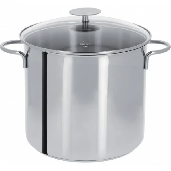 REMISE allant jusqu. Marmite Mutine Ø 24 cm Manche Fixe Inox Cristel 1