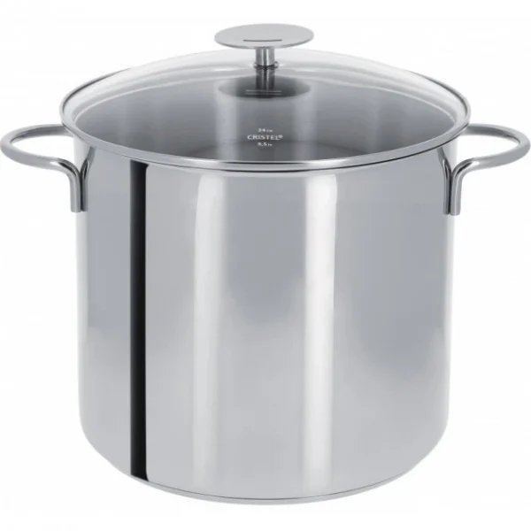 grand choix Marmite Mutine Ø 28 cm Manche Fixe Inox Cristel 1
