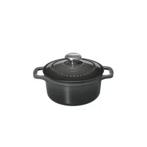 magasin Mini Cocotte En Fonte Ronde 10 Cm Caviar Chasseur 10