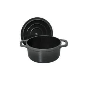 magasin Mini Cocotte En Fonte Ronde 10 Cm Caviar Chasseur 12
