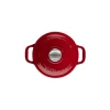 Couleurs variées Mini Cocotte en Fonte Ronde 10 cm Rouge Chasseur 20