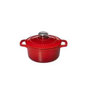 Mini Cocotte en Fonte Ronde 10 cm Rubis Chasseur mode tendance 10
