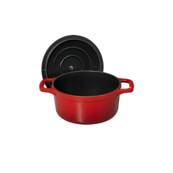 Mini Cocotte en Fonte Ronde 10 cm Rubis Chasseur mode tendance 4