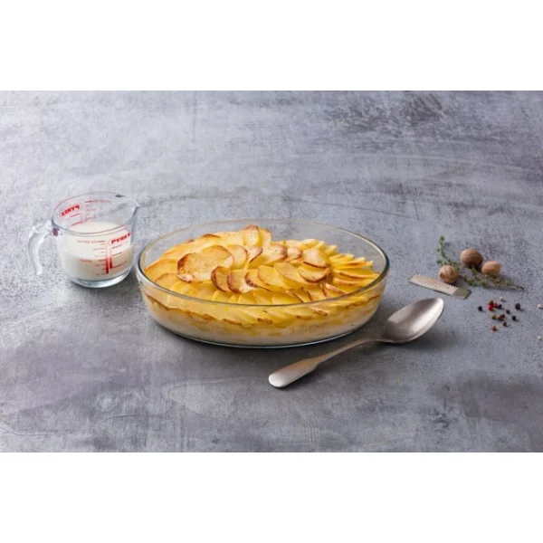 Distributeur Officiel Plat à Four En Verre Ovale 39 X 27 Cm 4 L Classic Pyrex 3