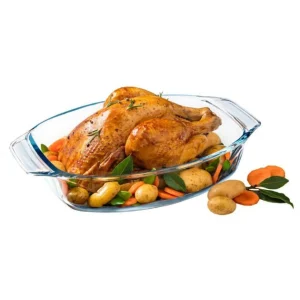 fashion pas cher Plat à Four En Verre Ovale 40 X 28 Cm 4 L Irrésistible Pyrex 7