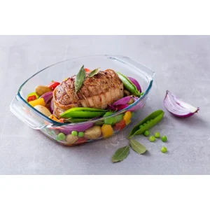 fashion pas cher Plat à Four En Verre Ovale 40 X 28 Cm 4 L Irrésistible Pyrex 9
