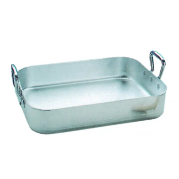 MALLARD FERRIERE Plat à Rôtir Aluminium 50 X 35 Cm X H 7 Cm achetez pas cher 1