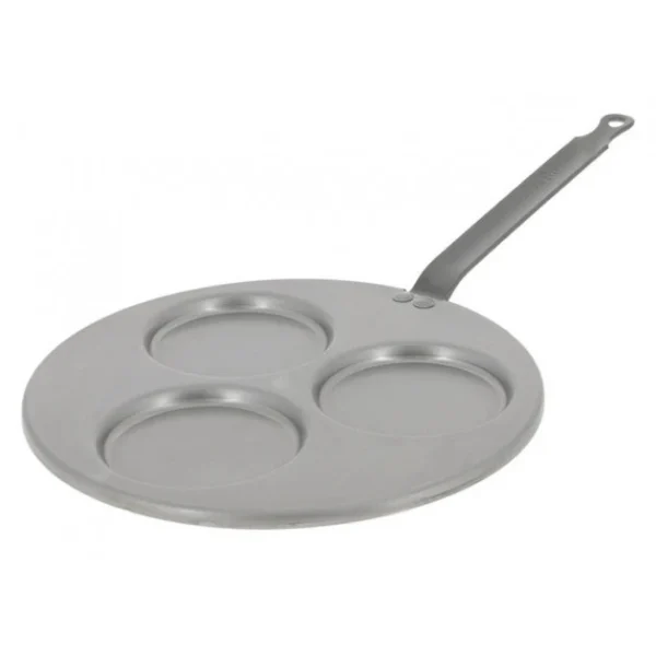 Poêle 3 Blinis Ø 10cm Carbone Plus De Buyer Livraison gratuite 1