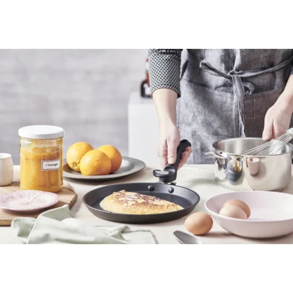 Poêle à Crêpes Anti Adhésive Ø 30 Cm Choc Intense Amovible De Buyer REMISE 3