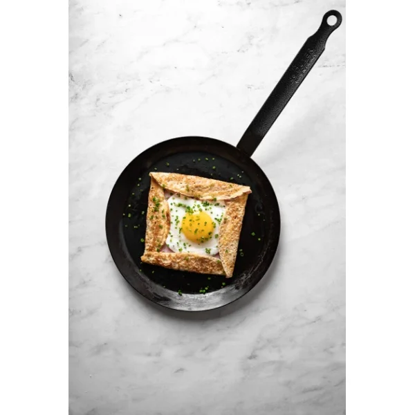 Poêle à Crêpes Tôle Bleue Ø 22 cm Outdoor De Buyer boutique paris 3