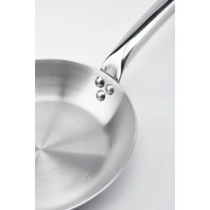Poêle à Frire Inox Ø 24 cm Alchimy De Buyer soldes pas cher 11