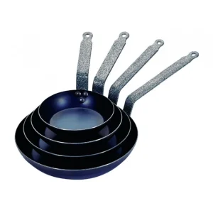 à prix d'occasion Poêle à Frire Tôle Bleue Ø 28 Cm Outdoor De Buyer 15