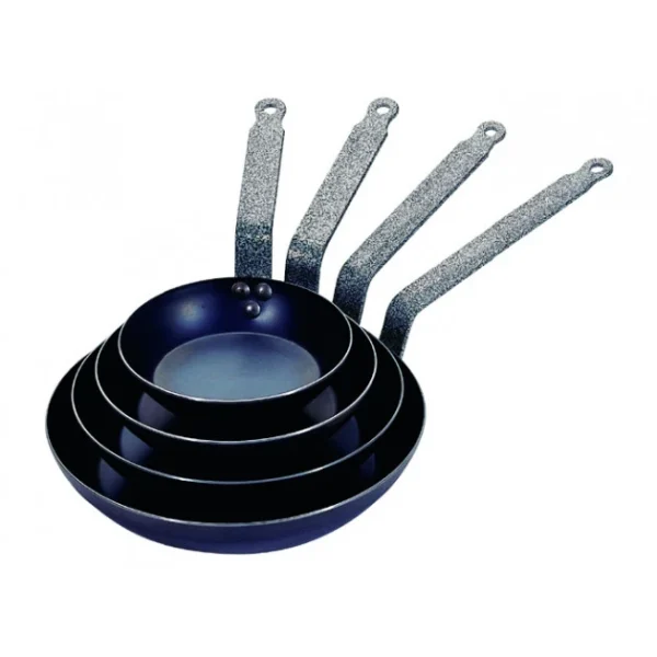 à prix d'occasion Poêle à Frire Tôle Bleue Ø 28 Cm Outdoor De Buyer 5