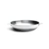 Retour Facile et Gratuit Poêle à Frire Tout Inox Sans Queue Ø 28 Cm Twisty De Buyer 16