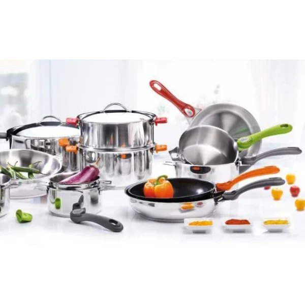 Dernières Nouveautés Poêle à Frire tout Inox sans Queue Ø 28 cm Twisty de Buyer 4