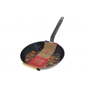 Poêle à Légumes Perforée Tôle Bleue Ø 28 Cm Outdoor De Buyer bas prix 10