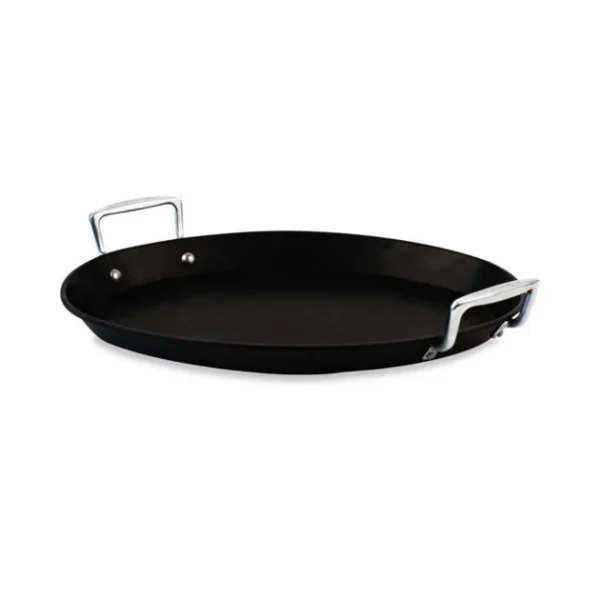Poêle à Poisson Ovale 25,5×40 cm Anti-Adhérente Les Forgées Le Creuset a Prix Discount 1