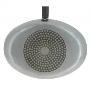 soldes officiel Poêle à Poisson Ovale ø36 cm Antiadhésive avec Couvercle en Verre Choc Resto Induction De Buyer 8