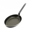 Nouveau Poêle à Poisson Ovale ø36 cm Antiadhésive Choc Resto Induction De Buyer 14