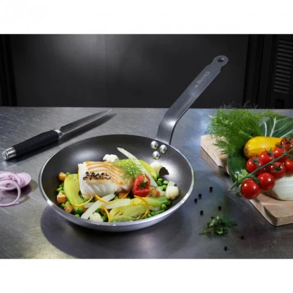 Poêle Antiadhésive ø20 cm Choc Resto Induction De Buyer boutique en ligne 7
