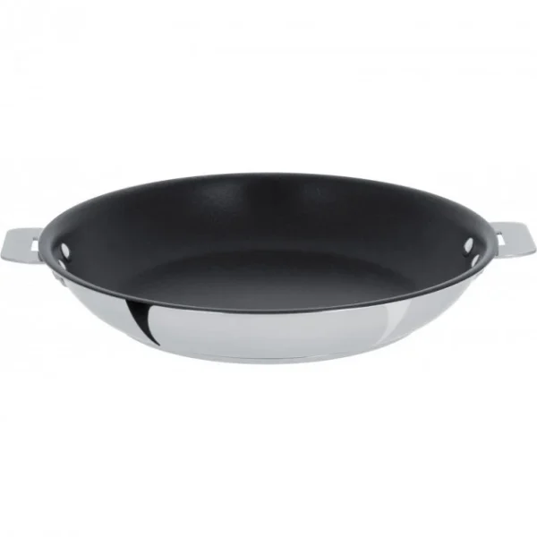 achat pas cher Poêle Casteline Ø 22 Cm Manche Amovible Anti-Adhésive Inox Cristel 1