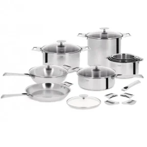 Poêle Casteline Ø 26 cm Manche Amovible Anti-Adhésive Inox Cristel à prix très bas 9