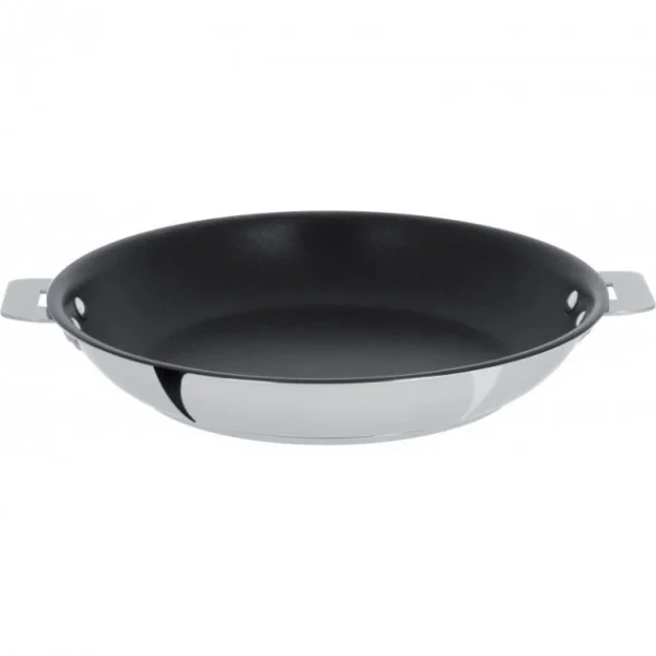 Poêle Casteline Ø 26 cm Manche Amovible Anti-Adhésive Inox Cristel à prix très bas 1