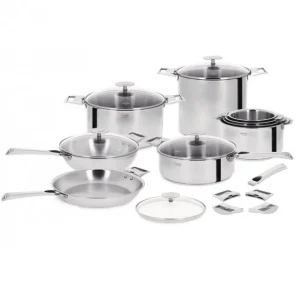 Poêle Casteline Ø 28 cm Manche Amovible Anti-Adhésive Inox Cristel meilleure qualité 9