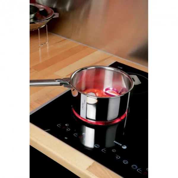 Poêle Casteline Ø 28 cm Manche Amovible Anti-Adhésive Inox Cristel meilleure qualité 5