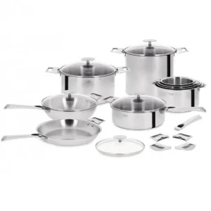 soldes officiel Poêle Casteline Ø 32 Cm Manche Amovible Anti-Adhésive Inox Cristel 9