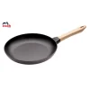 Promotio de vente Poêle en Fonte Noir 28 cm Manche Bois Staub 8