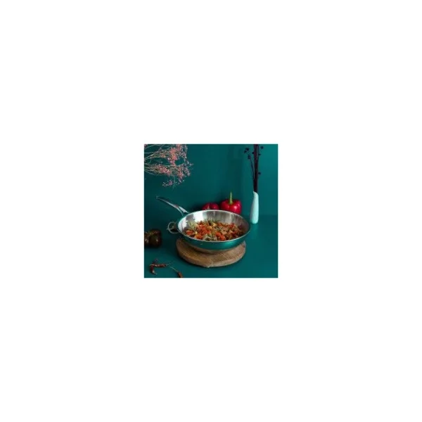 Poêle Ø 20 Cm Strate Amovible Inox Cristel luxe soldes 4