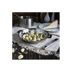 l'unique style Poêle Ø 30 cm Strate Amovible Inox Cristel 9
