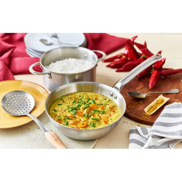Sauteuse Bombée Inox Ø 24 cm Alchimy De Buyer soldes pas cher 3
