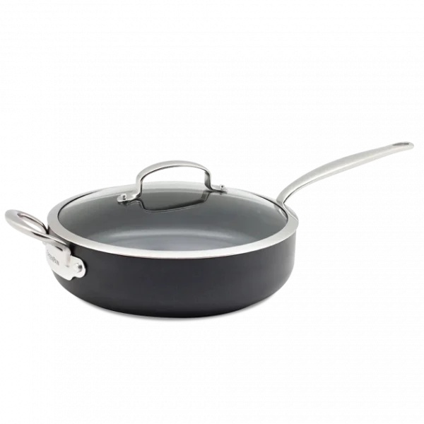 authentiques Sauteuse En Céramique Ø 24 Cm + Couvercle, Collection BARCELONA PRO GreenPan 3