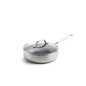 boutique en france Sauteuse En Céramique Ø 24 Cm + Couvercle, Collection GENEVA GreenPan™ 6