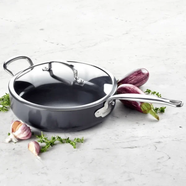 à prix très bas Sauteuse En Céramique Ø 28 Cm + Couvercle, Collection BARCELONA PRO GreenPan 1