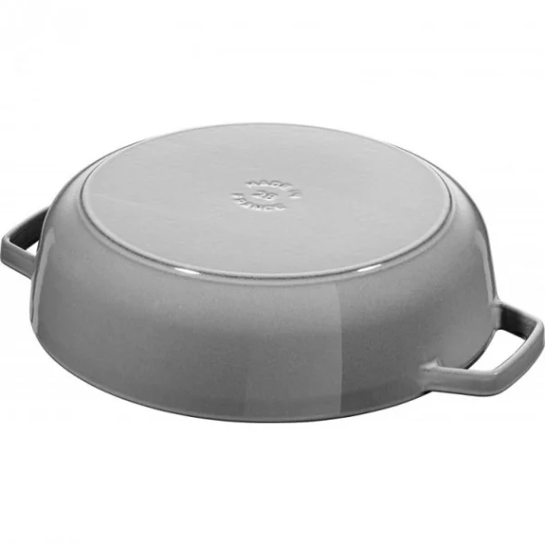 Sauteuse En Fonte Chistera 28 Cm Gris Graphite Staub mode 5