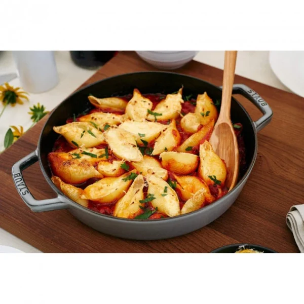Sauteuse En Fonte Chistera 28 Cm Gris Graphite Staub mode 8